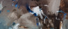 Virginijus Tamošiūnas tapytas paveikslas Kibirkštys, Abstrakti tapyba , paveikslai internetu