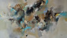 Virginijus Tamošiūnas tapytas paveikslas Pavasario sapnas II, Abstrakti tapyba , paveikslai internetu