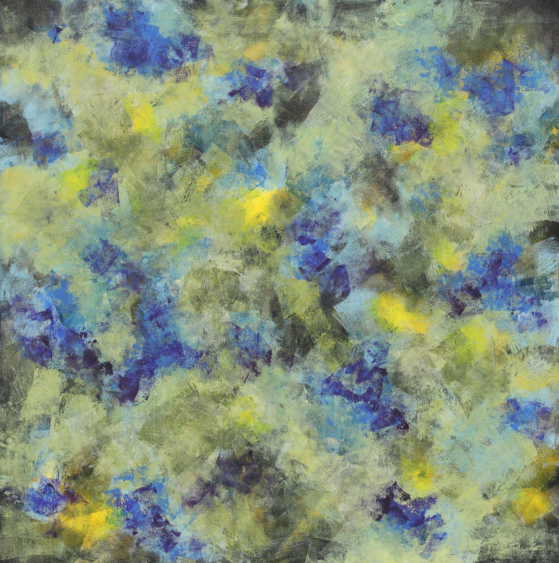 Daiva Rožukienė tapytas paveikslas Pavasaris, Abstrakti tapyba , paveikslai internetu