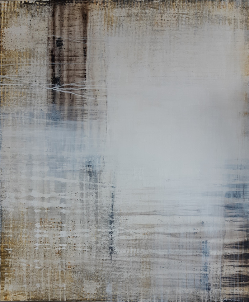 Egidijus Dapšas tapytas paveikslas Visumos dalis, Abstrakti tapyba , paveikslai internetu