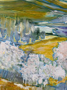 Angelija Eidukienė tapytas paveikslas Pavasario dvelksmas, Peizažai , paveikslai internetu