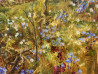 Onutė Juškienė tapytas paveikslas Sodrėjantis miškas, Žolynų kolekcija , paveikslai internetu