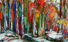 Leonardas Černiauskas tapytas paveikslas Peizažas 6, Abstrakti tapyba , paveikslai internetu