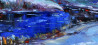 Leonardas Černiauskas tapytas paveikslas Peizažas 7, Abstrakti tapyba , paveikslai internetu