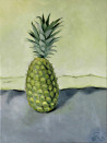 Raimonda Jatkevičiūtė-Kasparavičienė tapytas paveikslas Žalsvas ananasas, Tapyba aliejumi , paveikslai internetu