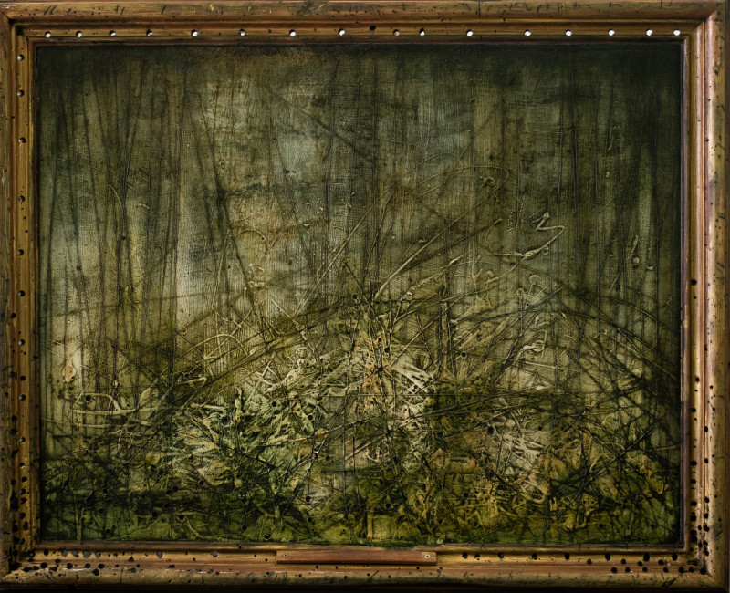 Arvydas Karvelis tapytas paveikslas Red Rain, Abstrakti tapyba , paveikslai internetu