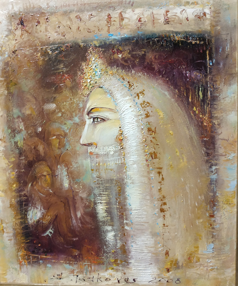 Cleopatra original painting by Sergejus Isakovas. Beauty Of A Woman