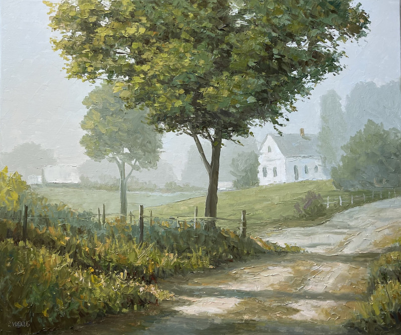 Silent Joy original painting by Rimantas Virbickas. Landscapes