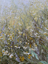 Magical grasslands original painting by Danutė Virbickienė. Easter collection