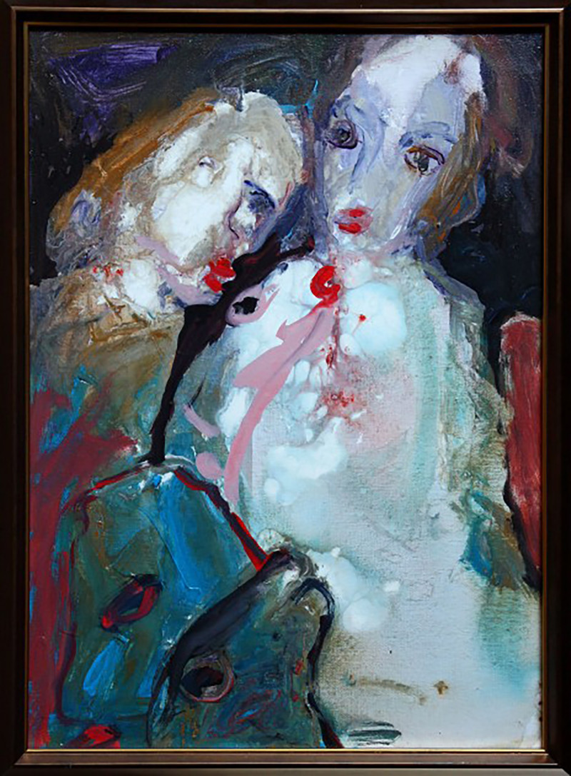 Vilius-Ksaveras Slavinskas tapytas paveikslas Romantika, Išlaisvinta fantazija , paveikslai internetu