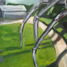 Donara Manuk tapytas paveikslas Pakeliui į stručių fermą rudenį, Išlaisvinta fantazija , paveikslai internetu