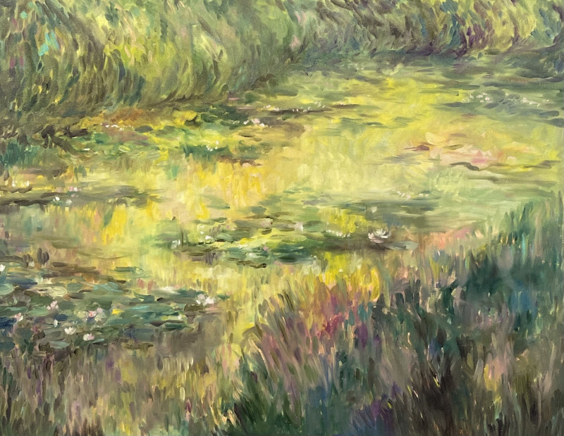 Daiva Karaliūtė tapytas paveikslas Vasaros spalvos, Peizažai , paveikslai internetu