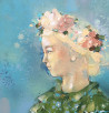 Gražvyda Andrijauskaitė tapytas paveikslas Mergaitė, Meno kolekcionieriams , paveikslai internetu