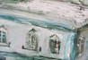 Through Old Town Window 2 original painting by Kristina Česonytė. Oil painting