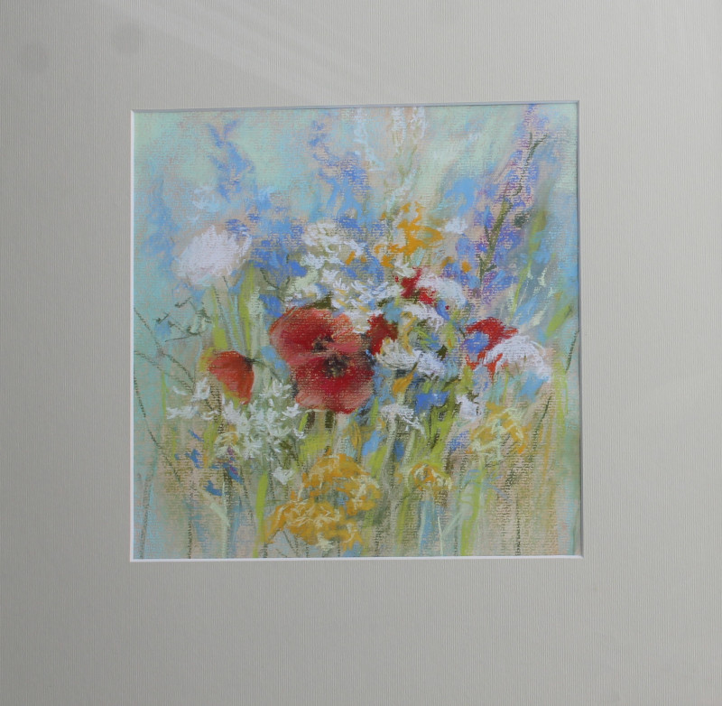 Rasa Kondrusevičienė tapytas paveikslas Vasariška, Gėlės , paveikslai internetu