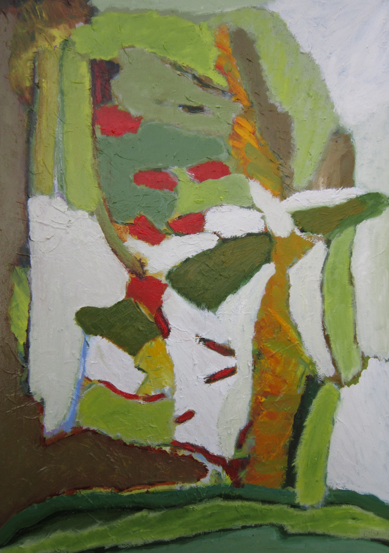 Gitas Markutis tapytas paveikslas Vasaros mozaika, Abstrakti tapyba , paveikslai internetu