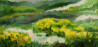 Birutė Ašmonienė tapytas paveikslas Baltijos kopų spalvos, Peizažai , paveikslai internetu