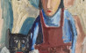 Robertas Strazdas tapytas paveikslas Brigada, Tapyba su žmonėmis , paveikslai internetu