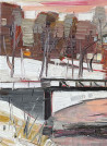 Arvydas Kašauskas tapytas paveikslas Žiema 2014, Paveikslai su Žiema , paveikslai internetu
