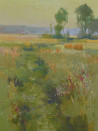 Path Through A Meadow / donation to Ukraine original painting by Vytautas Laisonas. Slava Ukraini