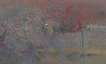 Lina Beržanskytė-Trembo tapytas paveikslas Rudeniniai žiedai, Abstrakti tapyba , paveikslai internetu