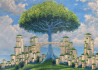 Aurelijus Langvinis tapytas paveikslas Sala, Fantastiniai paveikslai , paveikslai internetu