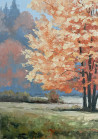 Rimantas Virbickas tapytas paveikslas Pasipuošė ruduo, Peizažai , paveikslai internetu