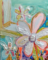 Summer Flowers original painting by Arvydas Martinaitis. For Art Collectors