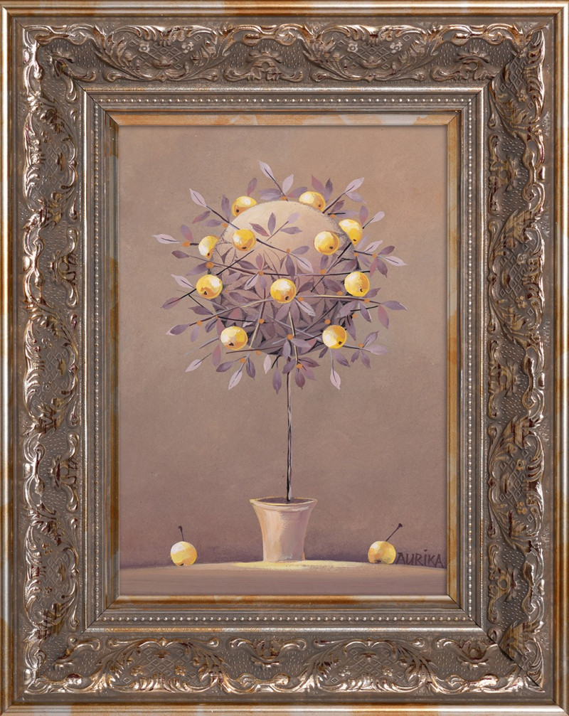 Aurika tapytas paveikslas Rojaus obuoliukai VI, Miniatiūros - Maži darbai , paveikslai internetu