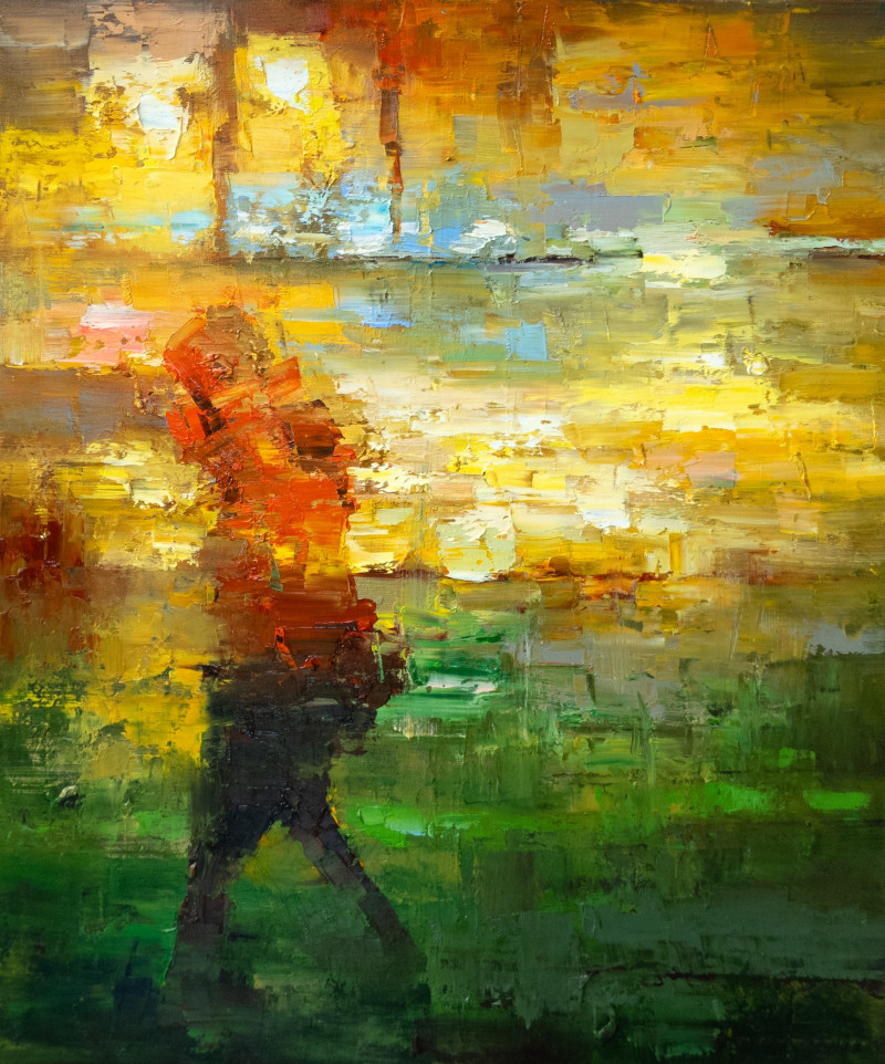 Aleksandr Jerochin tapytas paveikslas Rudenio muzika, Išlaisvinta fantazija , paveikslai internetu
