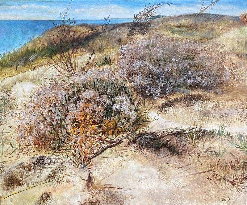 Sands original painting by Onutė Juškienė. Easter collection