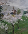 Vaidotas Vankevičius tapytas paveikslas Žydinčios sakuros, Peizažai , paveikslai internetu