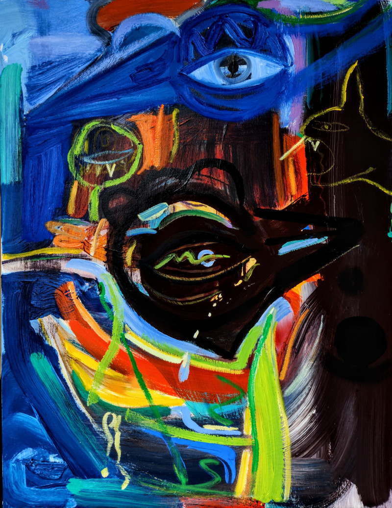 Arvydas Martinaitis tapytas paveikslas Pasakojimas apie vieną sapną, Meno kolekcionieriams , paveikslai internetu