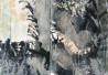 Živilė Vaičiukynienė tapytas paveikslas Žolynai (Diptikas), Abstrakti tapyba , paveikslai internetu