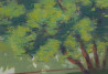 Vidmantas Jažauskas tapytas paveikslas Žalias šešėlis, Miniatiūros - Maži darbai , paveikslai internetu