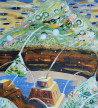 Gintaras Gesevičius tapytas paveikslas Pavasaris, Fantastiniai paveikslai , paveikslai internetu