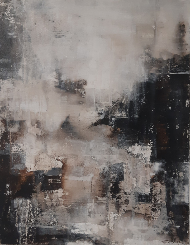 Egidijus Dapšas tapytas paveikslas Likutinė vertė, Abstrakti tapyba , paveikslai internetu