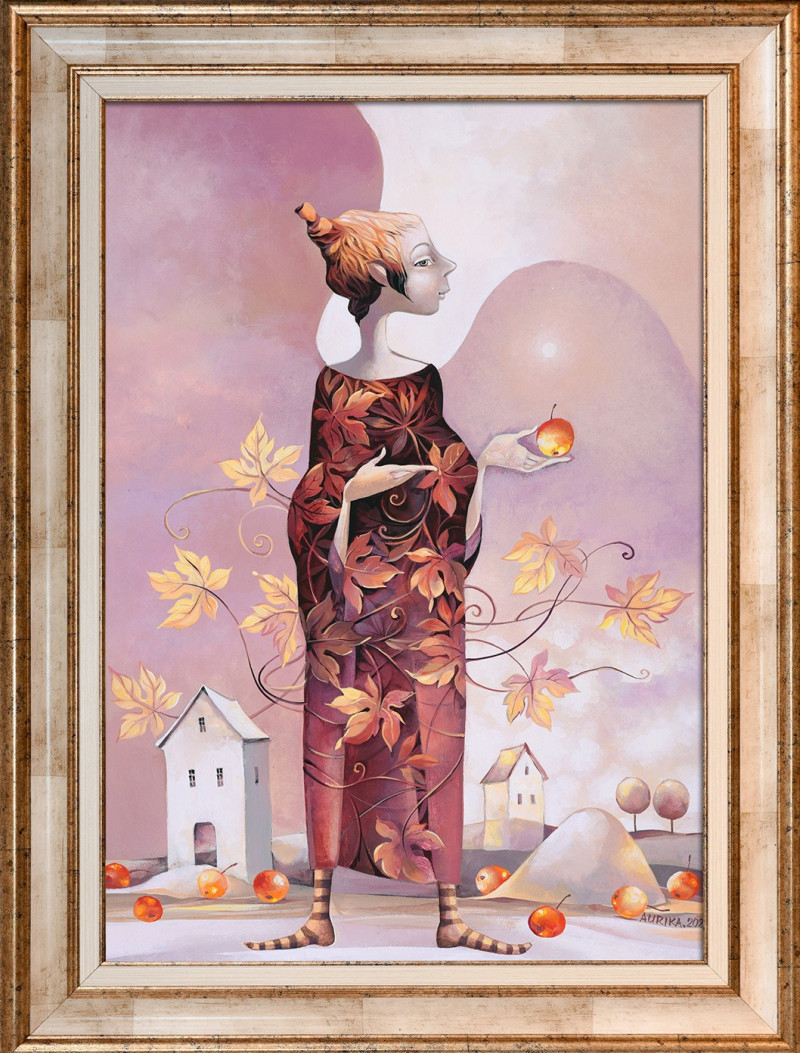 Aurika tapytas paveikslas Vėjuota, Fantastiniai paveikslai , paveikslai internetu