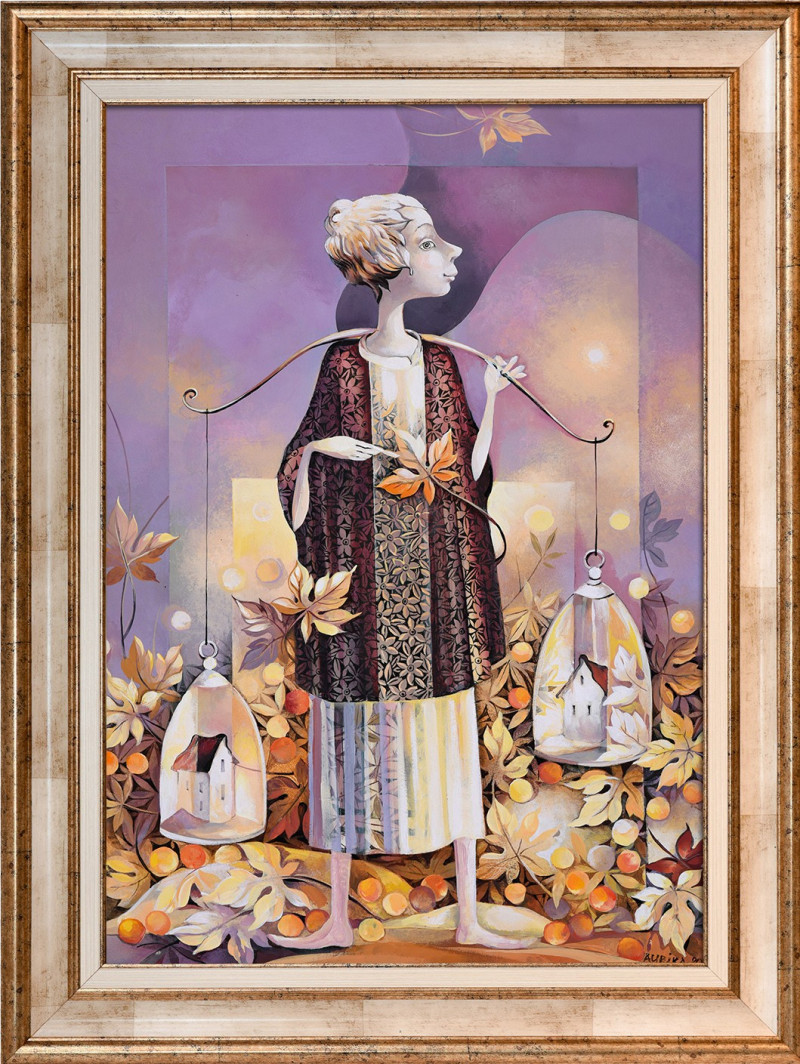 Aurika tapytas paveikslas Svarstyklės, Fantastiniai paveikslai , paveikslai internetu