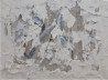 Kristina Čivilytė tapytas paveikslas Balta abstrakcija C, Abstrakti tapyba , paveikslai internetu