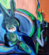 Arvydas Martinaitis tapytas paveikslas Kaukių balius, Meno kolekcionieriams , paveikslai internetu