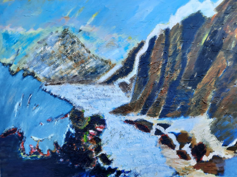 Kotor original painting by Gitas Markutis. Landscapes