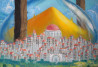 Aurelijus Langvinis tapytas paveikslas Laiko miestas, Fantastiniai paveikslai , paveikslai internetu