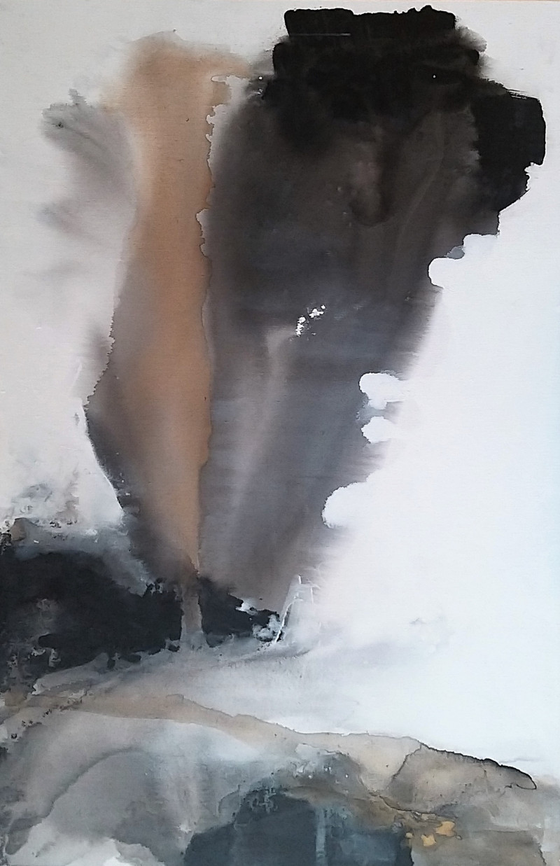 Dalia Kirkutienė tapytas paveikslas Auksinių klevų rytas , Abstrakti tapyba , paveikslai internetu