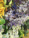 Bouquet for Lover original painting by Birutė Bernotienė-Vall. Flowers