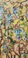 For Wine Lovers 4 original painting by Inesa Škeliova. More is better