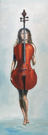 Mantas Naulickas tapytas paveikslas Parodyti kas paslėpta, Šokis - Muzika , paveikslai internetu
