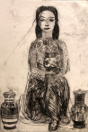 Eugenijus Lugovojus tapytas paveikslas Mergina prie ąsočių, Galerija , paveikslai internetu