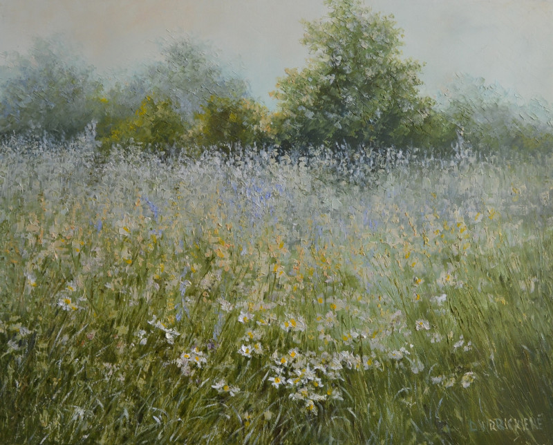 Danutė Virbickienė tapytas paveikslas Laukų gėlynai, Žolynų kolekcija , paveikslai internetu
