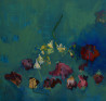 Kristina Darulienė tapytas paveikslas Nespėję išsiskleisti, Gėlių kalba , paveikslai internetu